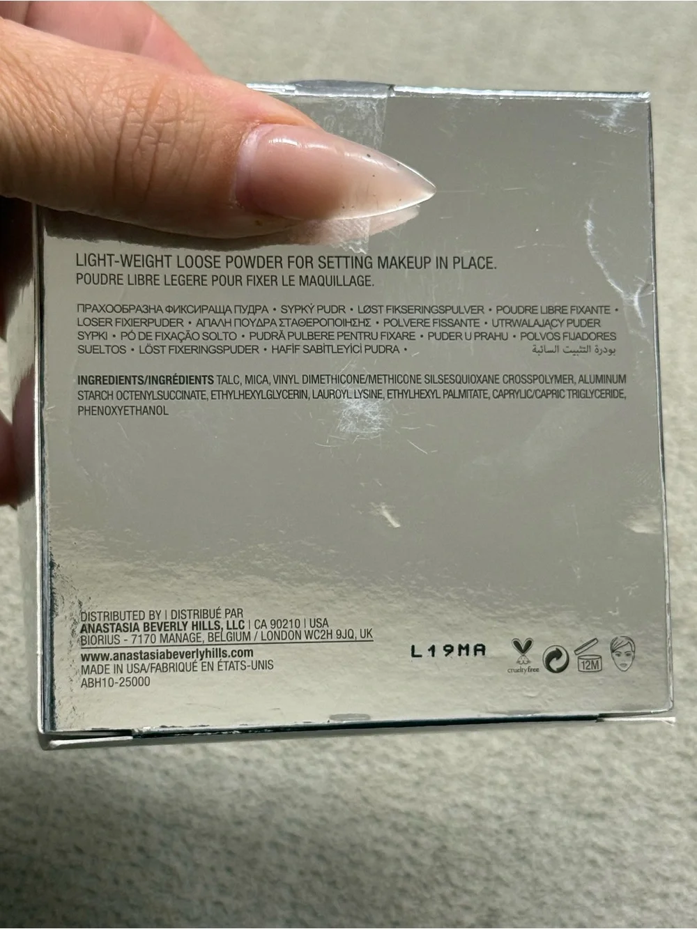 Anastasia Beverly Hills Loose Setting Powder Translucent NIB